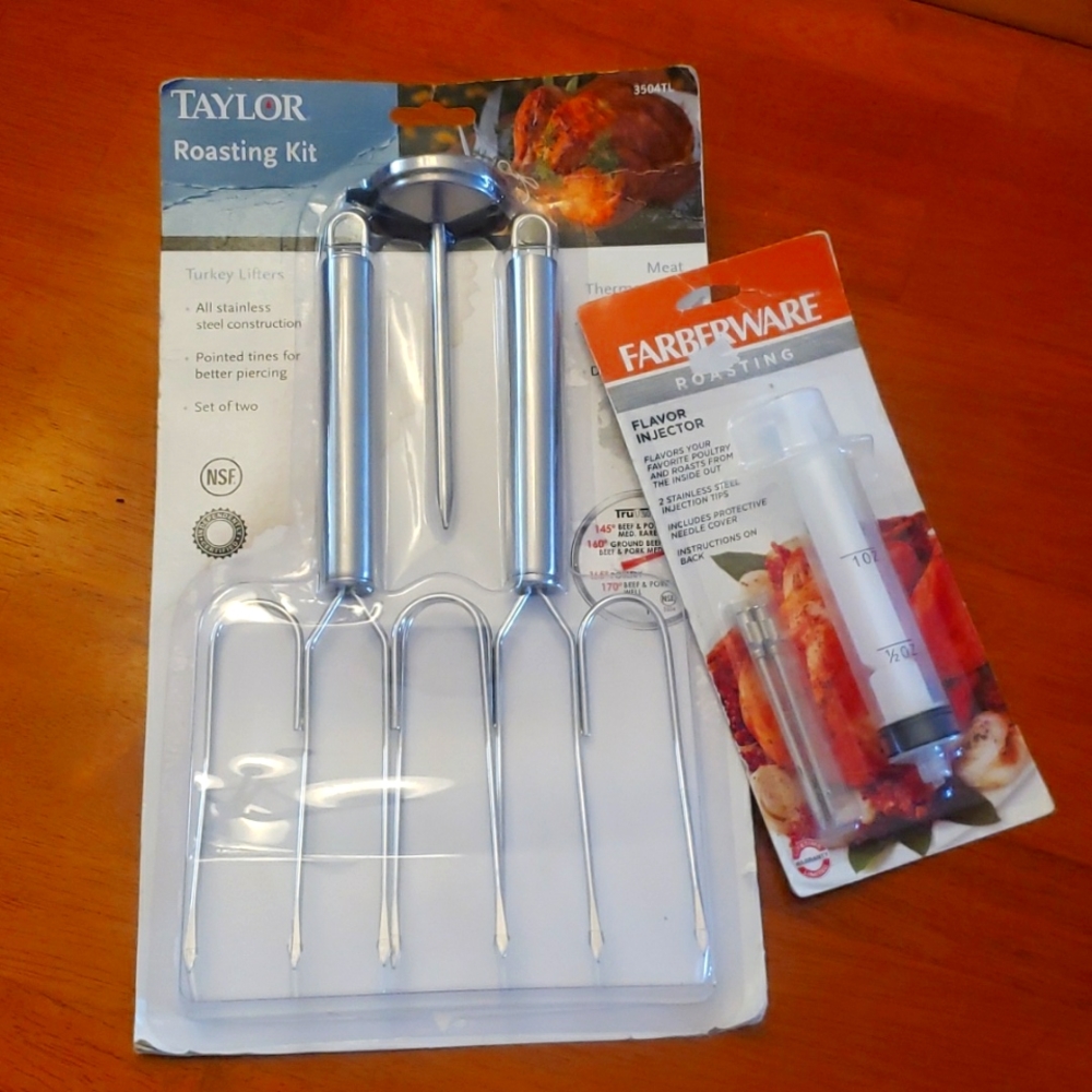 Roasting/Injector/Thermometer Combo